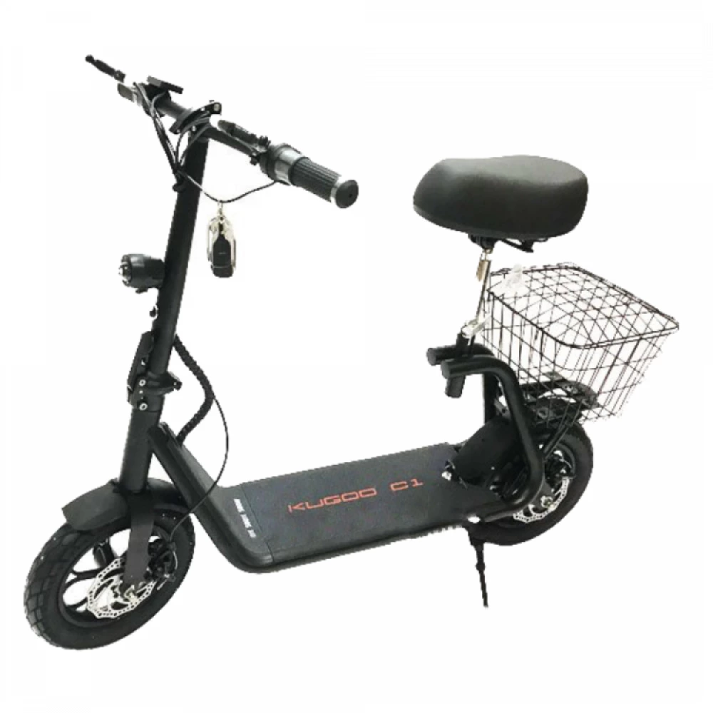 Kugoo C1 Plus с корзиной 500W 11Ah 48V